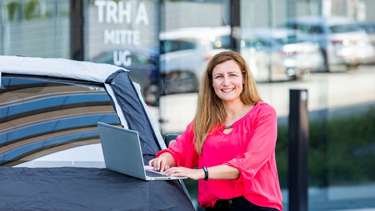 Carmen Staudte, Projektleiterin Entwicklung Frontradare