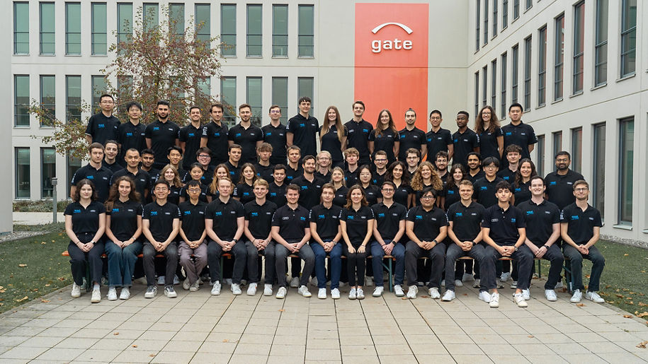 Group picture of the Audi team on the Bridgestone World Solar Challenge