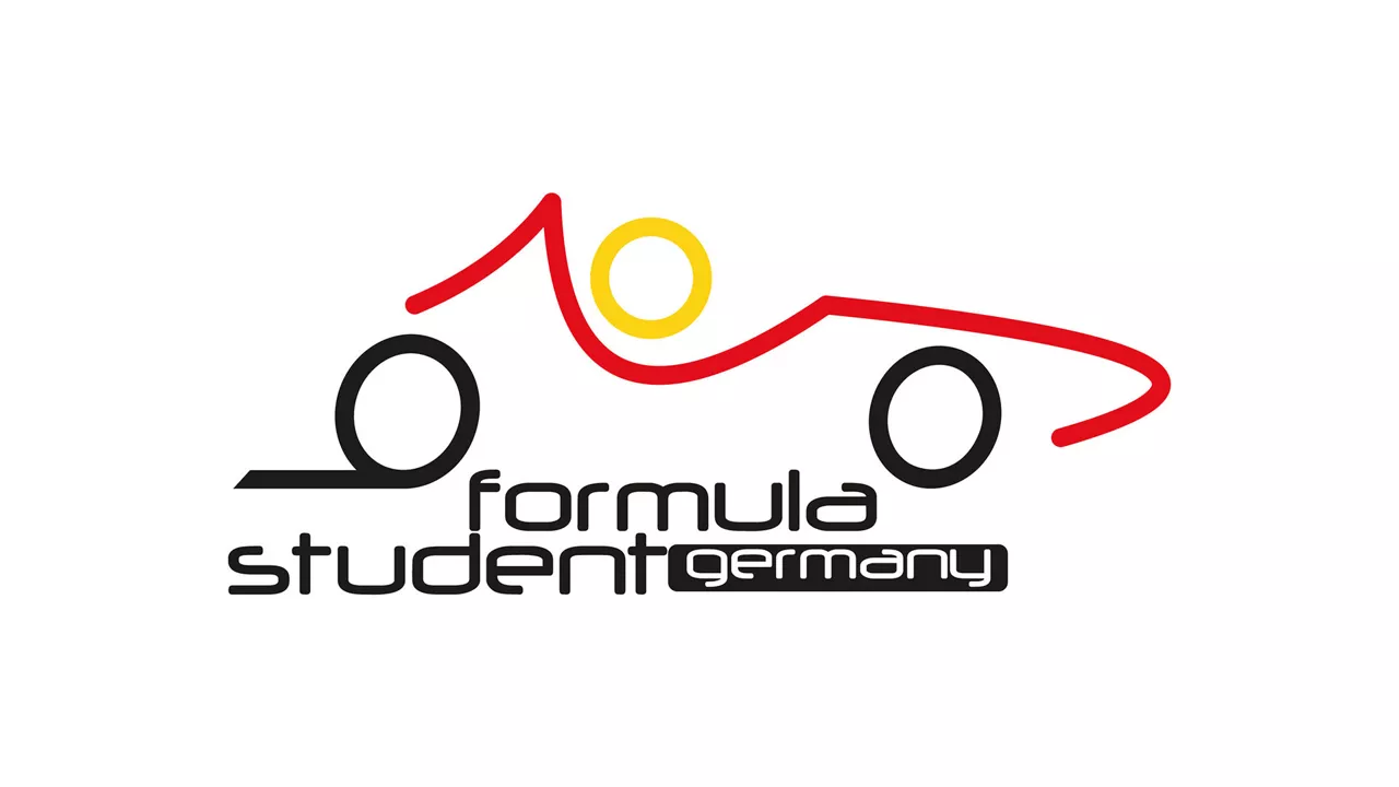 Formula Student Germany Logo in black, red and yellow
