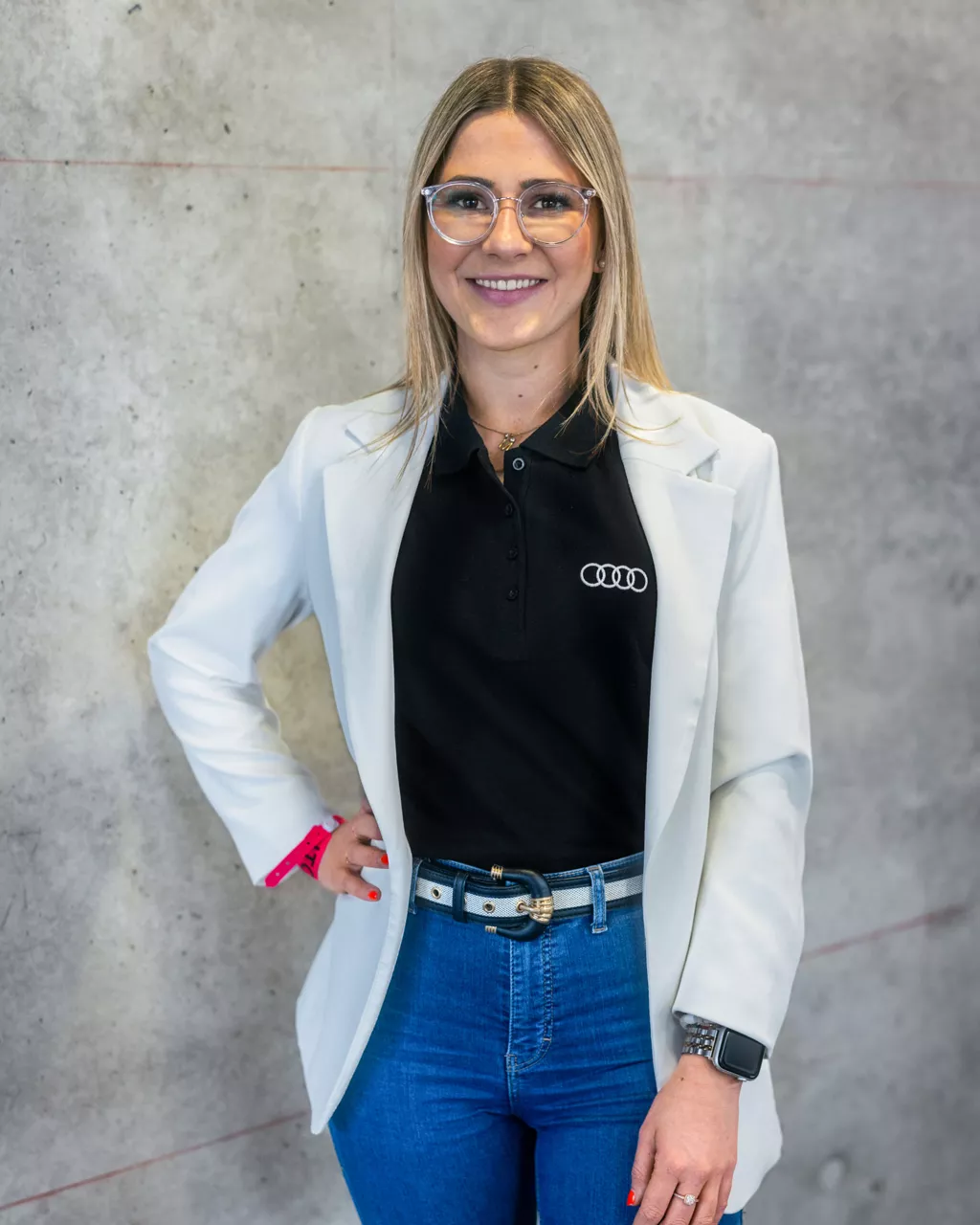 Larissa Berk – Fachreferentin in der Digitalisierung des Geschäftsbereichs Produktion und Logistik