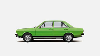 Illustration des Audi 80