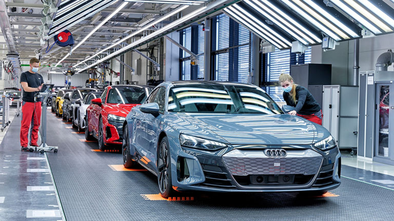 Location Neckarsulm assembly line