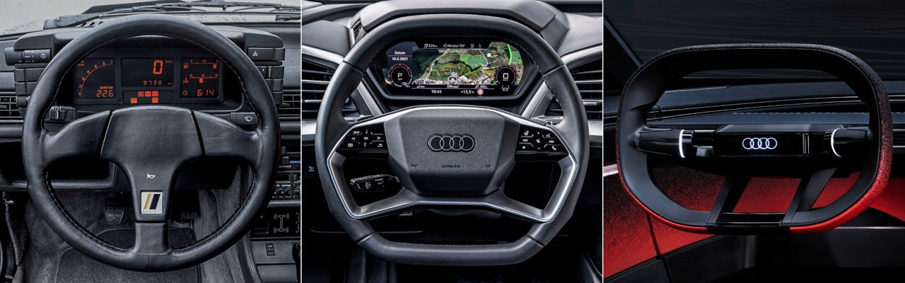 Audi Lenkräder, Geschichte