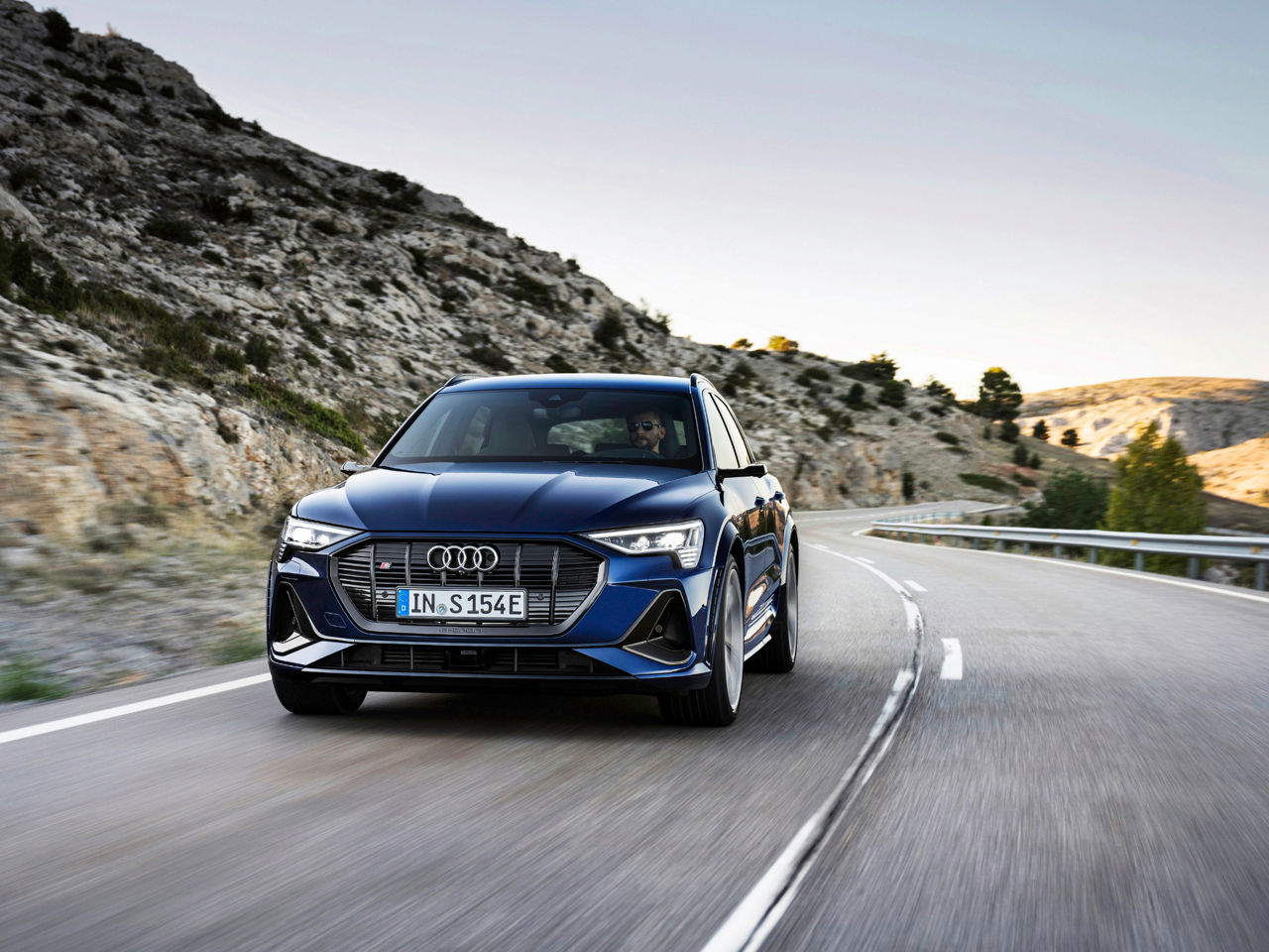 The Audi e-tron Sportback S line 55 quattro