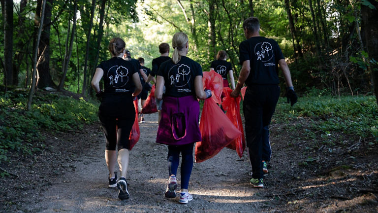 Summer plogging in Ingolstadt