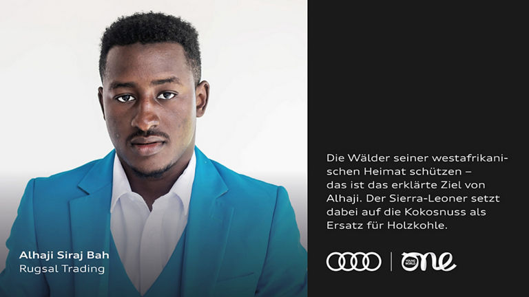 Porträt von Alhaji Siraj Bah