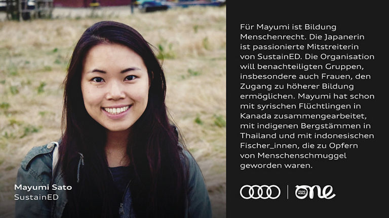 Porträt von Mayumi Sato