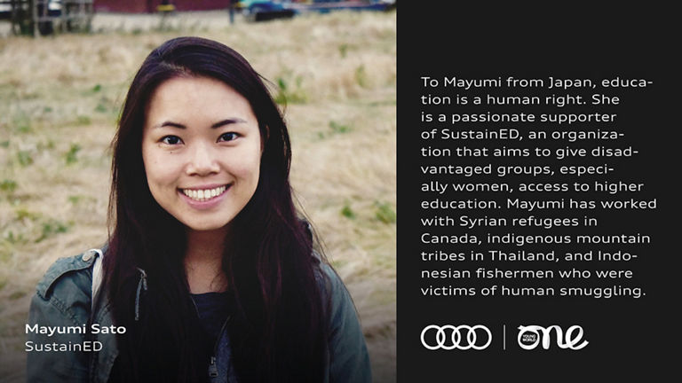 Portrait of Mayumi Sato
