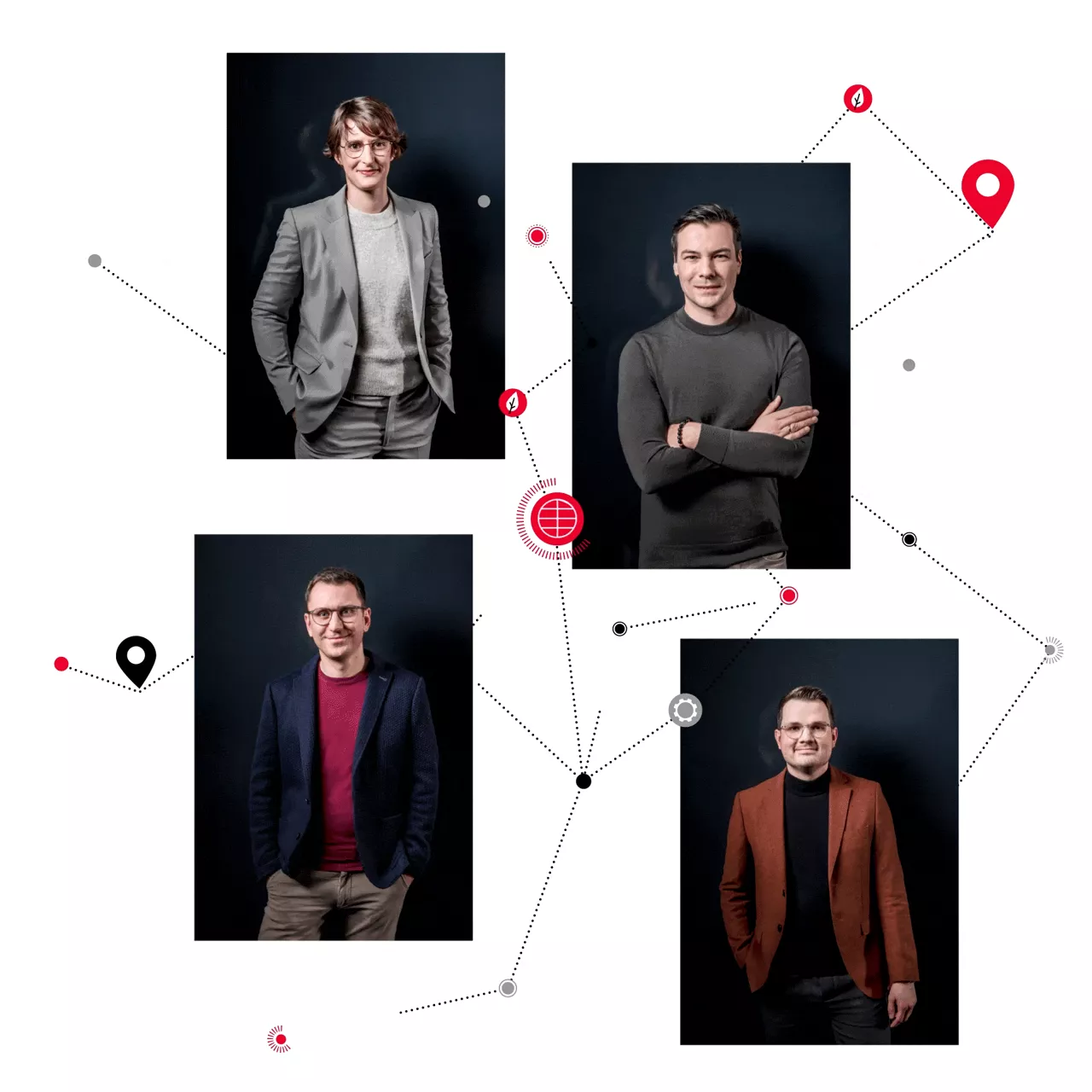 Collage Lieferkette Audi