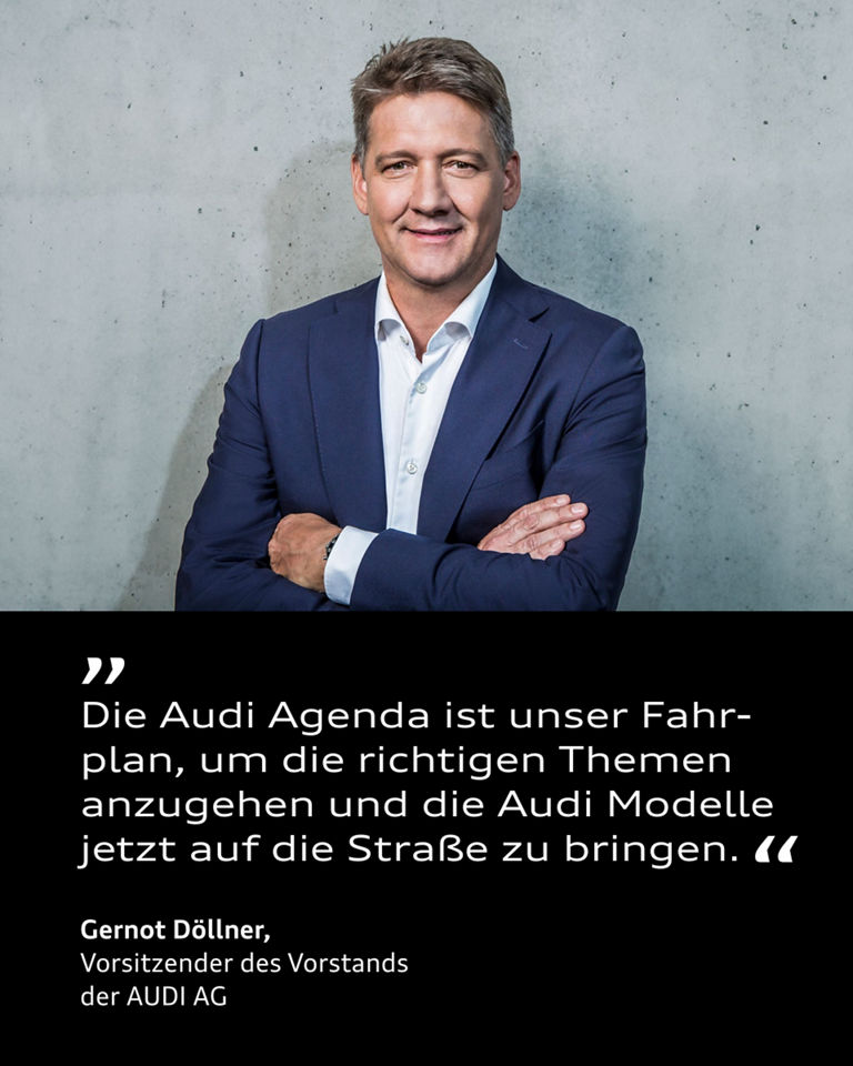 Portät Gernot Döllner neben einem Zitat