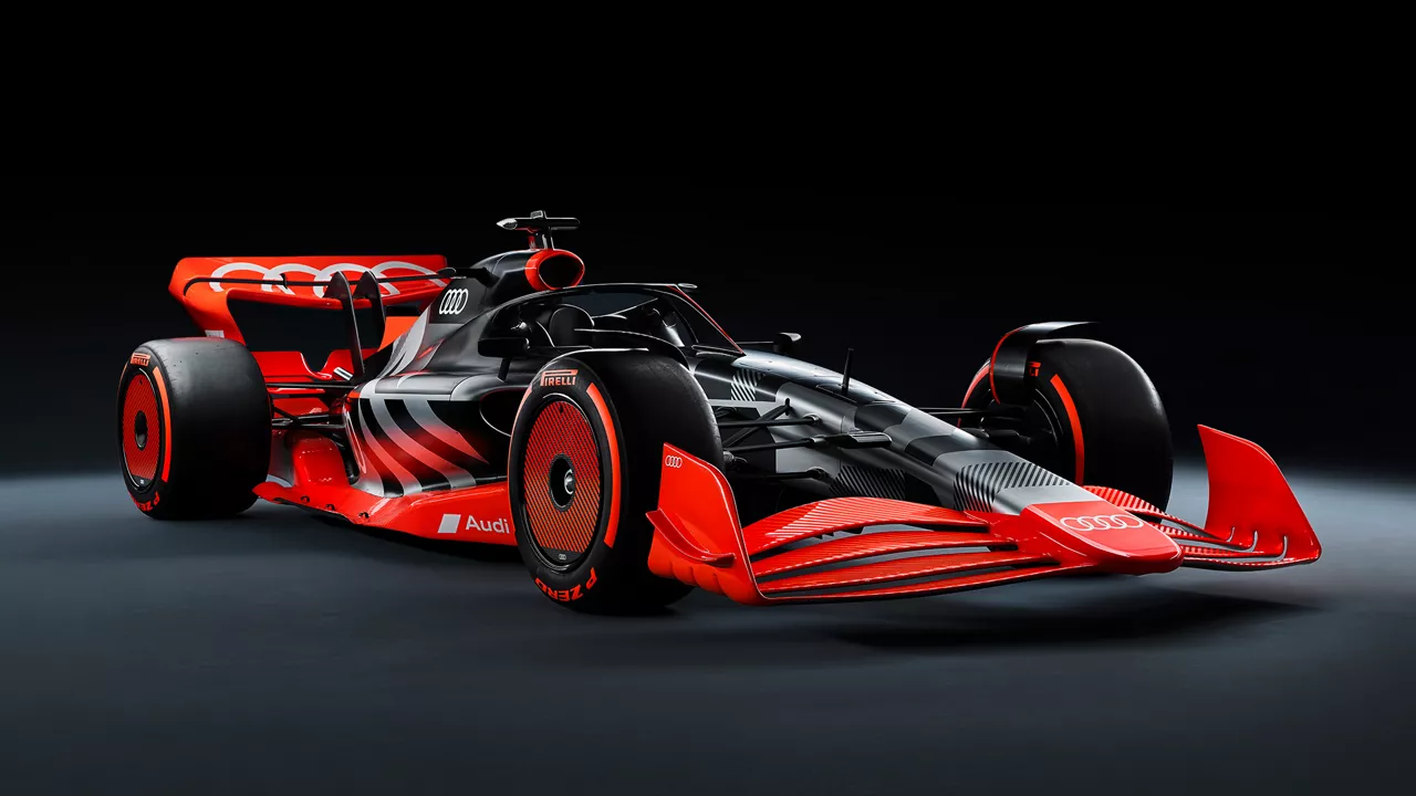 Formel 1 Auto von Audi
