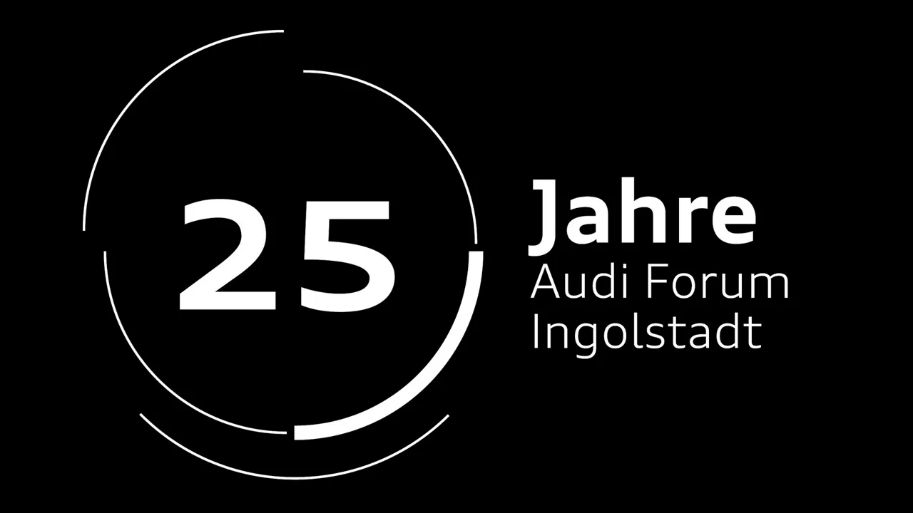 25 Jahre Audi Forum Ingolstadt Logo