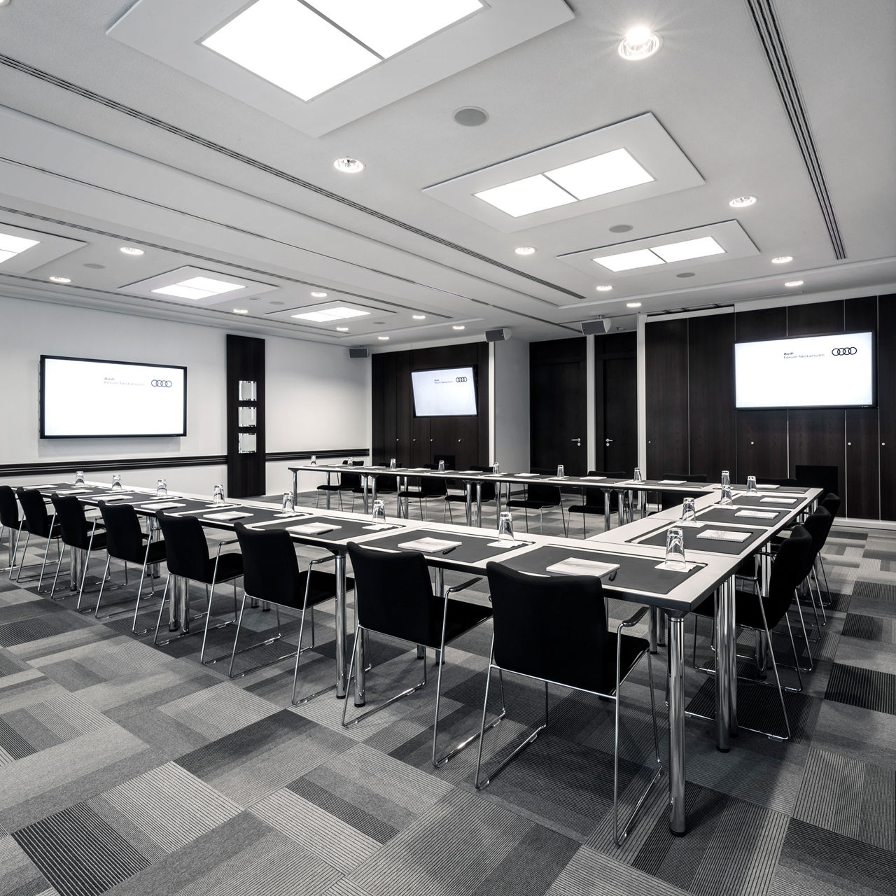 View of the combined conference rooms 4 and 5