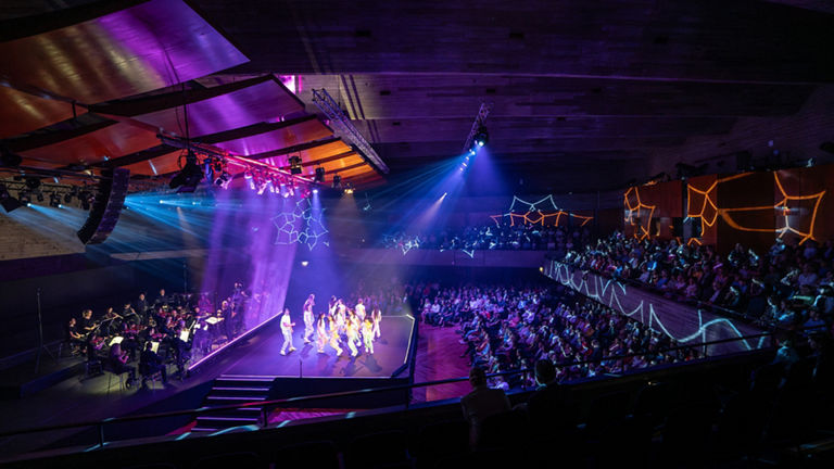 Flying Steps, LauschWerk, Georgisches Kammerorchester Ingolstadt und Schüler_innen des Christoph-Scheiner-Gymnasiums Ingolstadt im Festsaal Ingolstadt