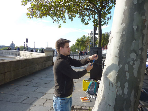 Core sampling in Paris