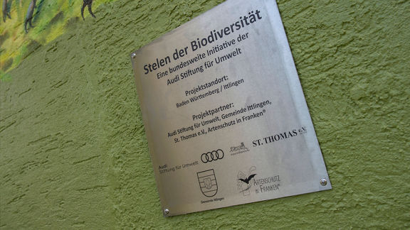 Plaque: Steles of biodiversity 