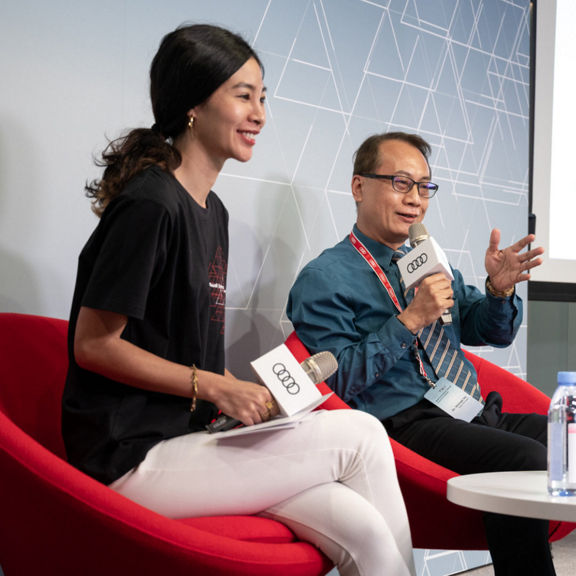 Speaker_innen beim Audi Innovation Award