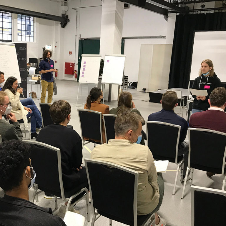 Teilnehmer beim Climathon 2021
