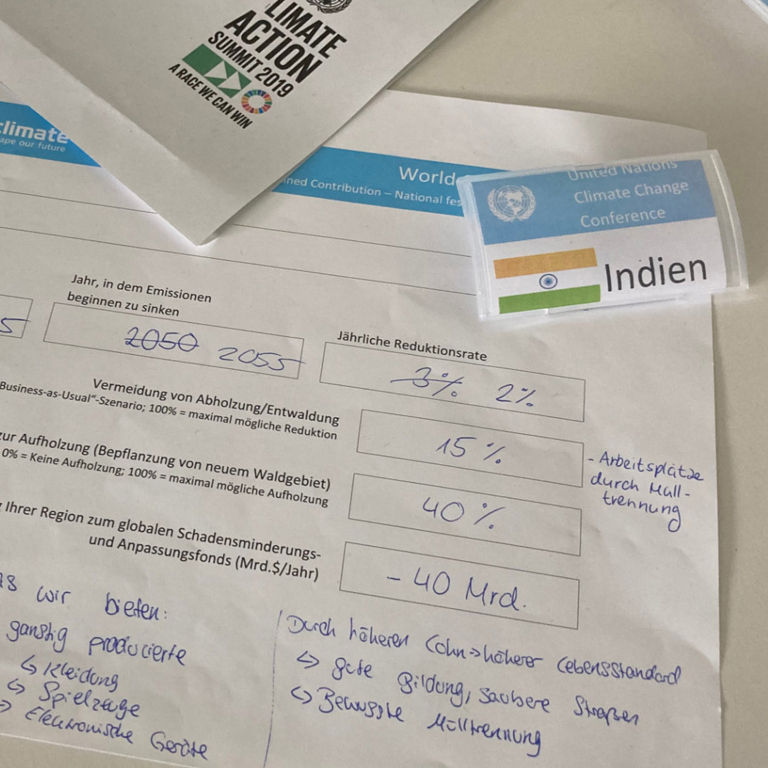 Teilnehmer Indien