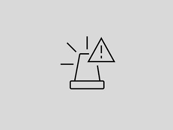Traffic warning icon