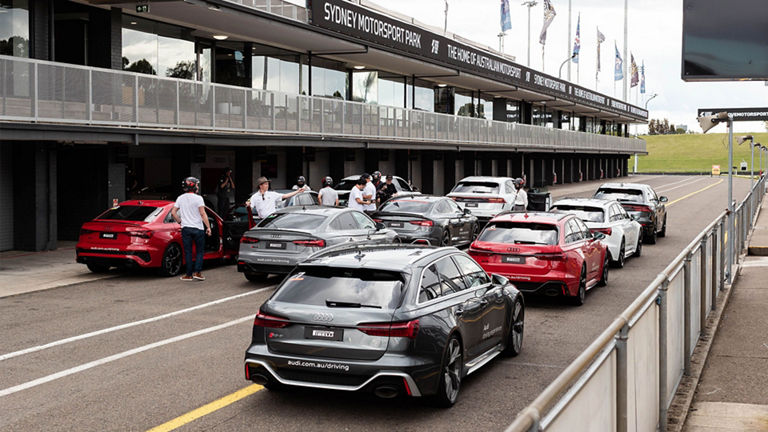 Audi driving experience at Sydney motorsport park