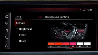 Ambient LED colour interior lighting package (Q3)