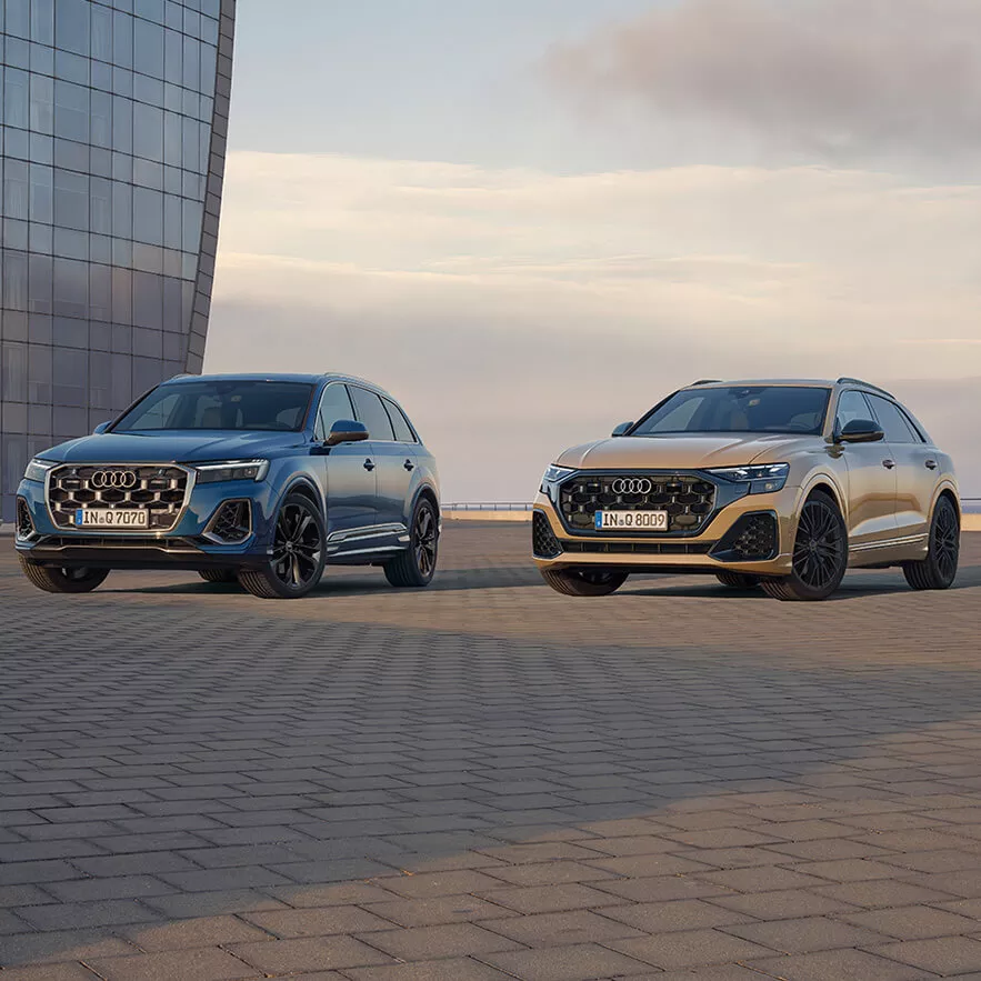 The new Audi Q7 and Q8