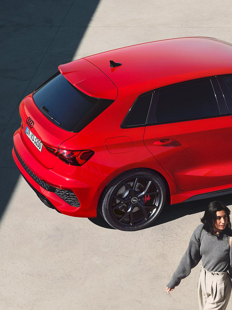 Audi RS 3 Sportback top view