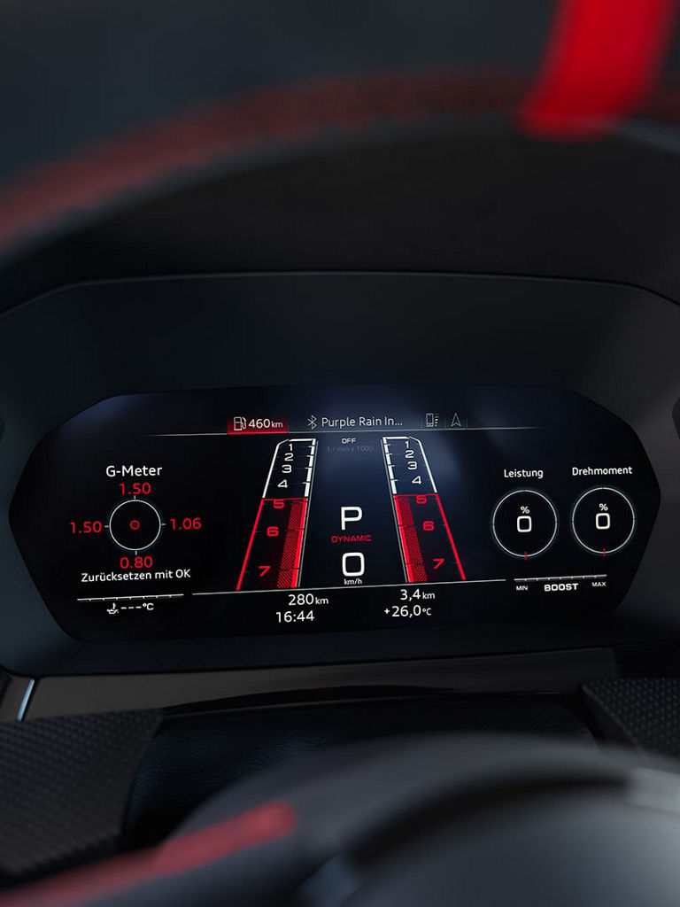 Audi RS 3 Sportback Virtual cockpit