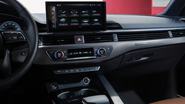 Centre console of the Audi A4 allroad quattro