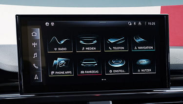 MMI navigation plus in the Audi A4 allroad quattro