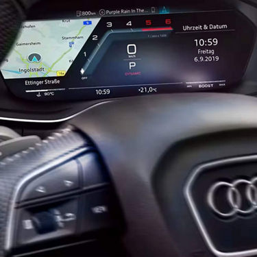The Audi virtual cockpit