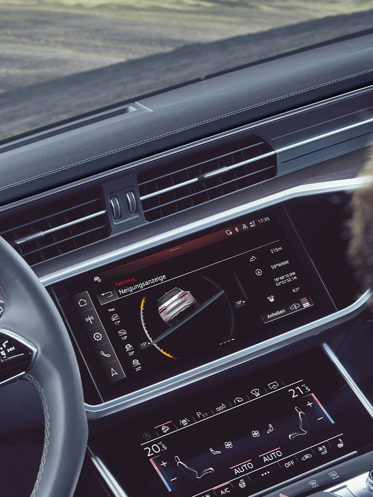 Audi A6 allroad quattro MMI touch response system