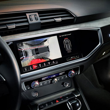 Driver assistance systems of the Audi Q3 Sportback