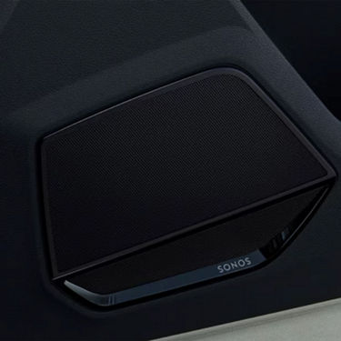 Interior speaker of the Audi Q3 Sportback