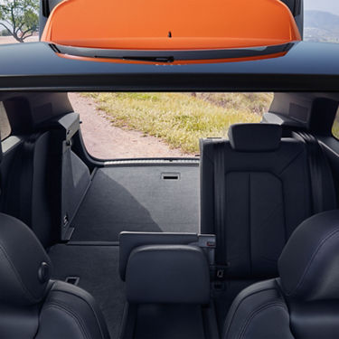 Audi Q3 SUV Seats Folded Interior – Audi Australia