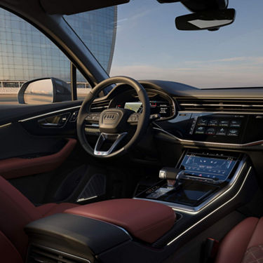 Audi SQ7 SUV interior view