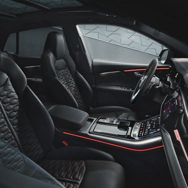 Audi RS Q8 Valcona leather upholstery