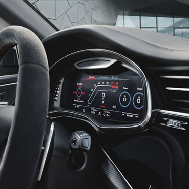 Audi RS Q8 centre console