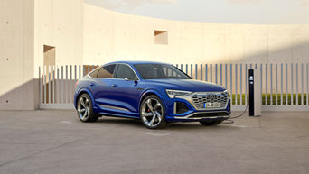 SQ8 Sportback e-tron parked while charging