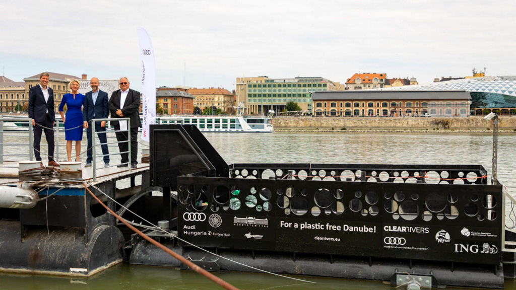 Moins de plastique dans l’eau grâce à Audi et CLEAR RIVERS 