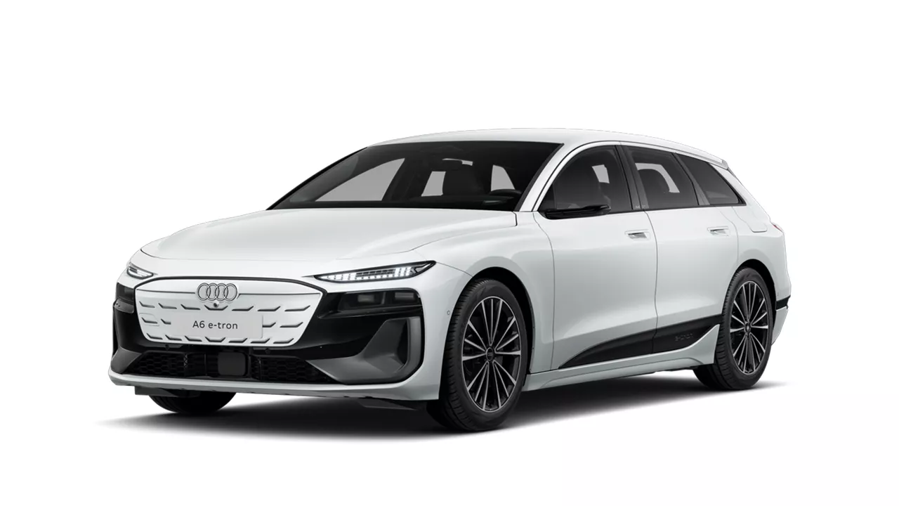 Audi A6 e-tron freigestellt