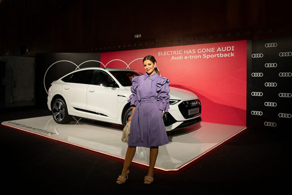 Augmented Reality Head up Display Audi Q4 e-tron RA