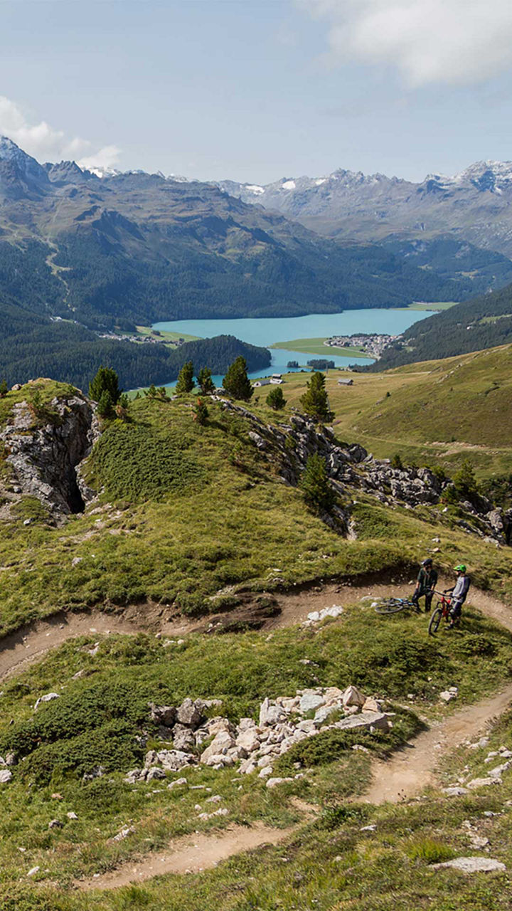 Faszinierende Bergwelt im Oberengadin