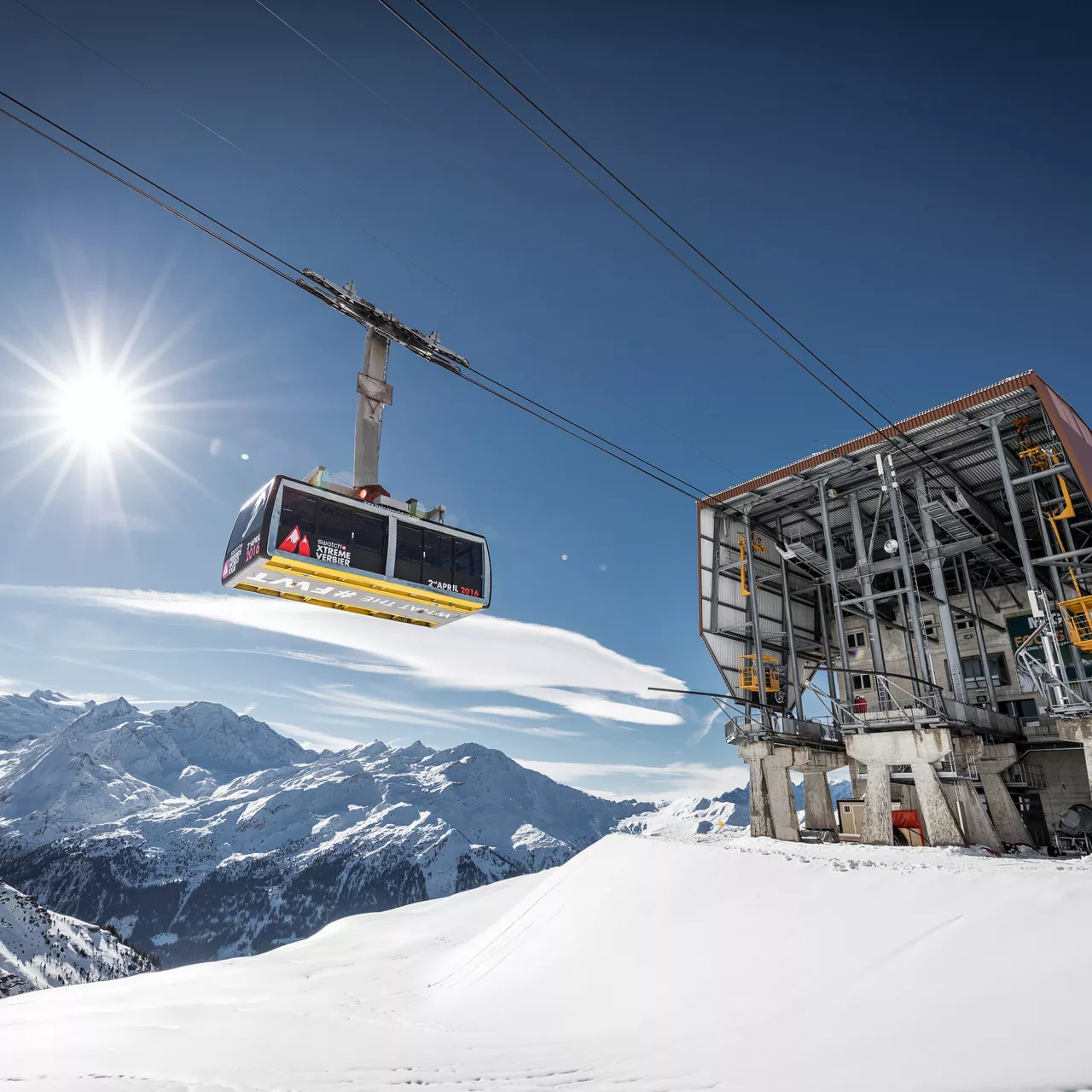 Verbier, das Skiparadies