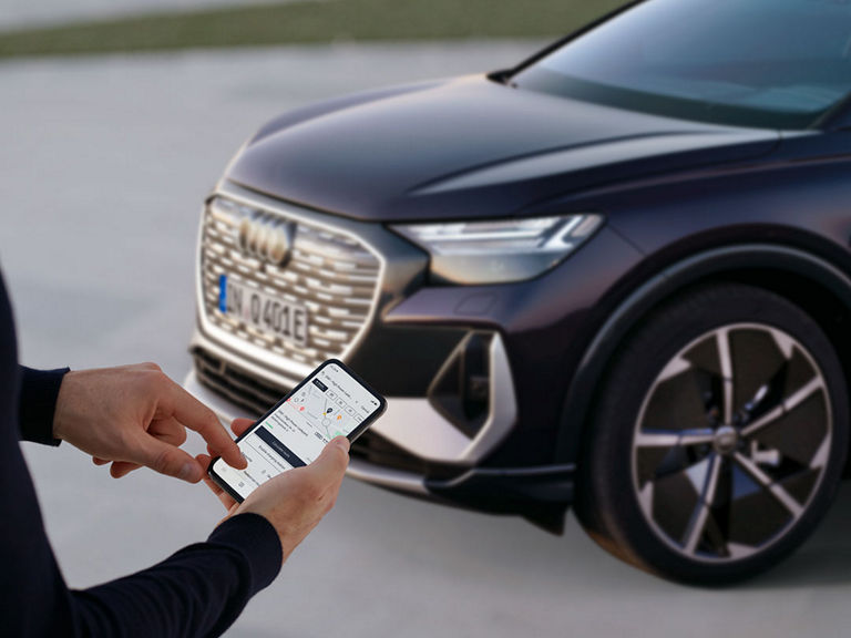 e-tron Routenplaner in der myAudi App