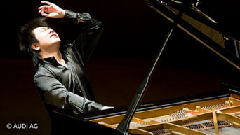 Pianist am Klavier