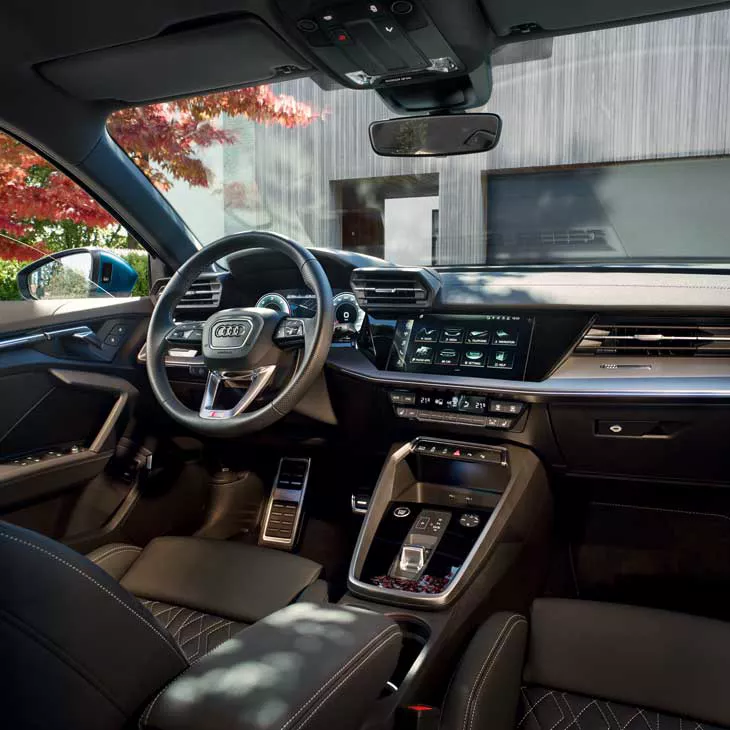 Foto de la tecnología y el interior del Audi A3