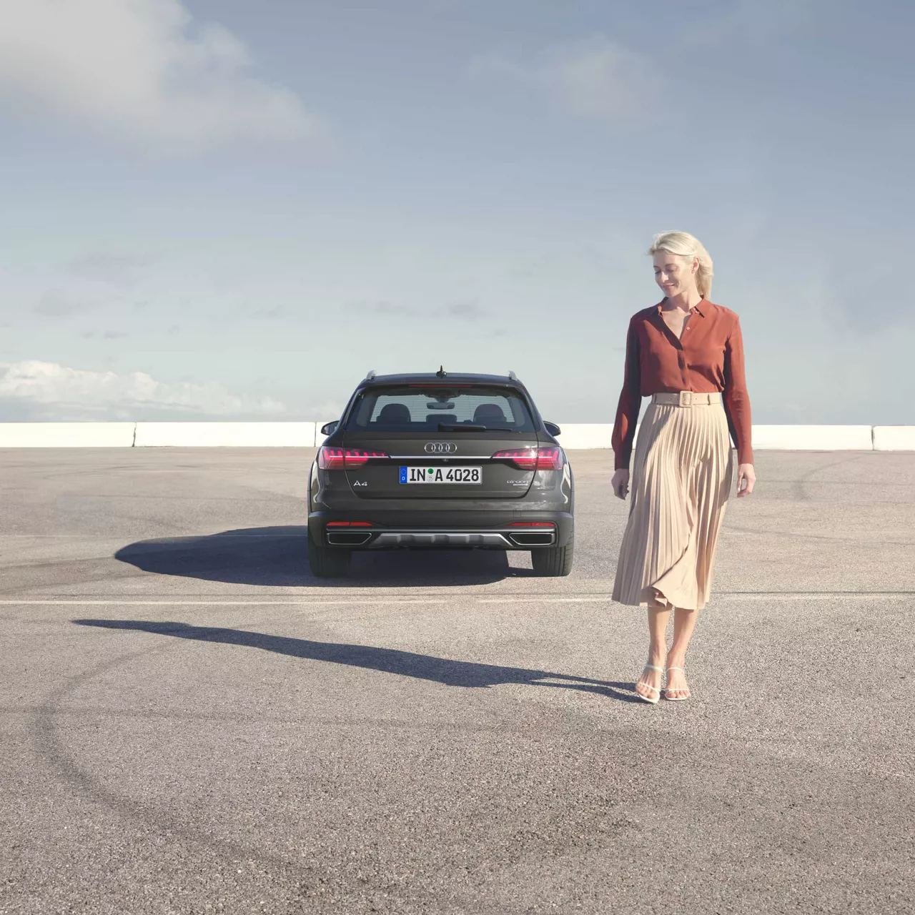 Foto de la tecnología y el interior del Audi A4