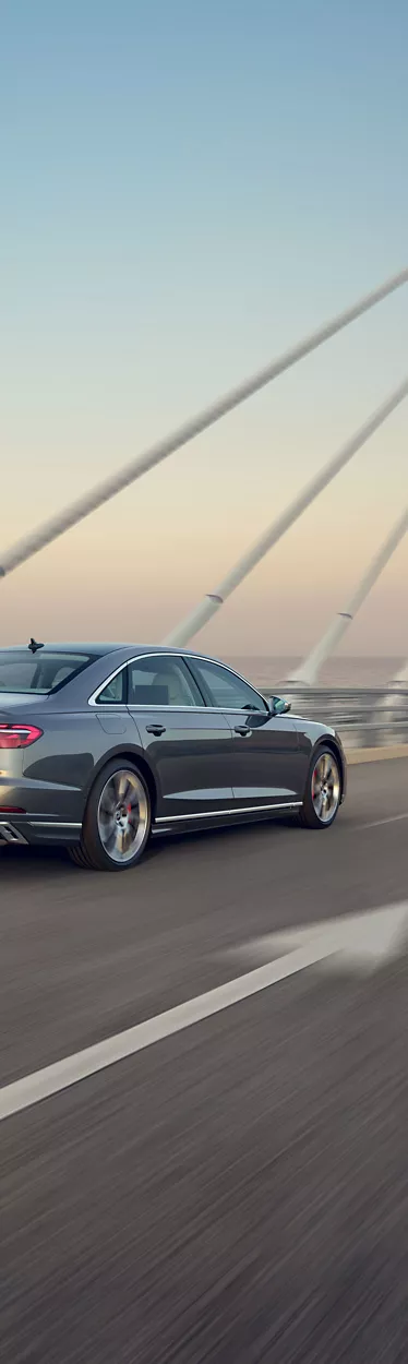 Foto del exterior de un Audi S8 de segunda mano 